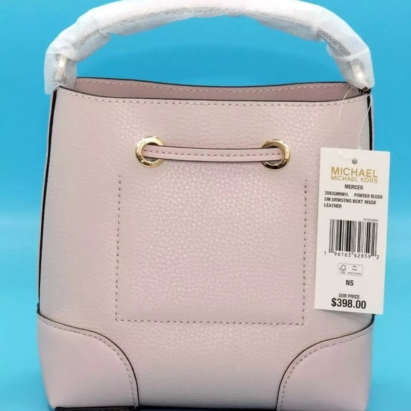 Michael Kors Mercer Small Pebbled Leather Bucket Bag - Picture 5 of 7